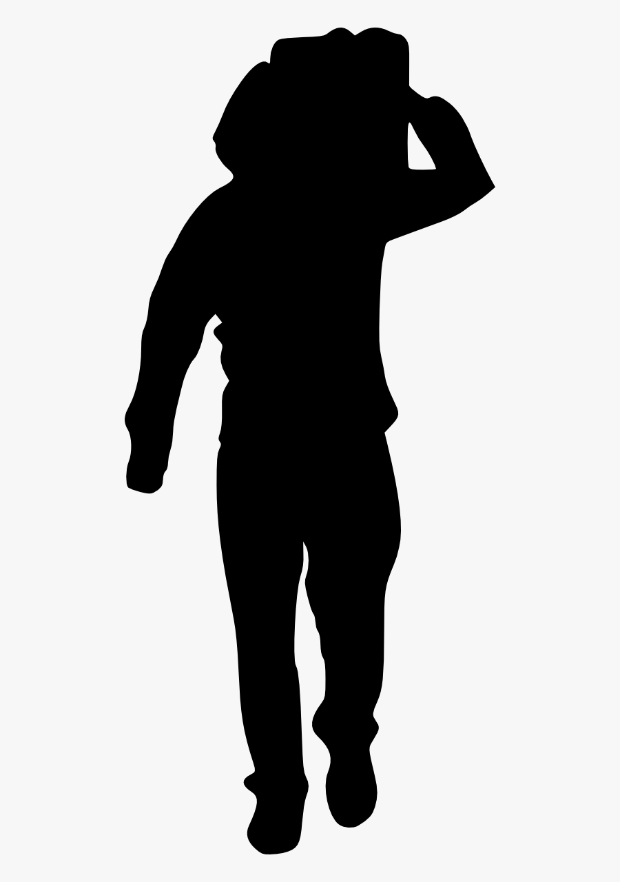 Bear Standing Silhouette At Getdrawings - Silhouette, Transparent Clipart