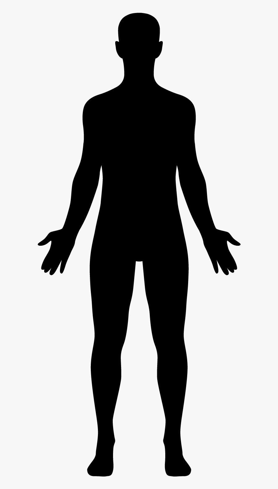 Human Body Png Icon - Human Body Silhouette Png , Free Transparent