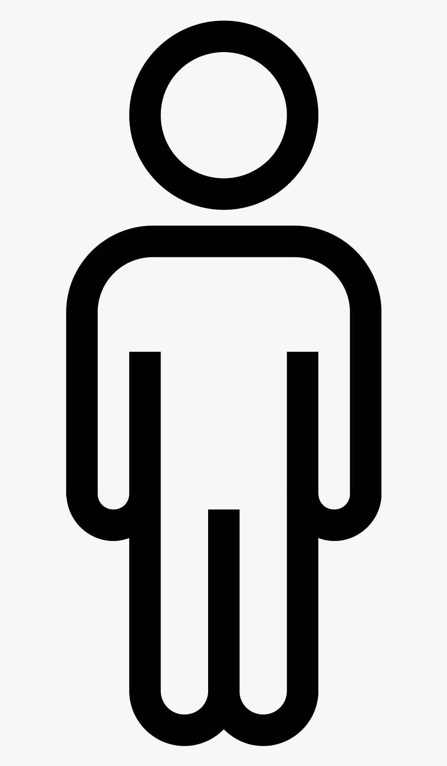 Standing Man Icon , Free Transparent Clipart - ClipartKey