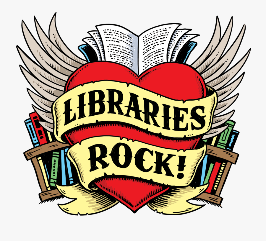 Libraries Rock Summer Reading Program, Transparent Clipart