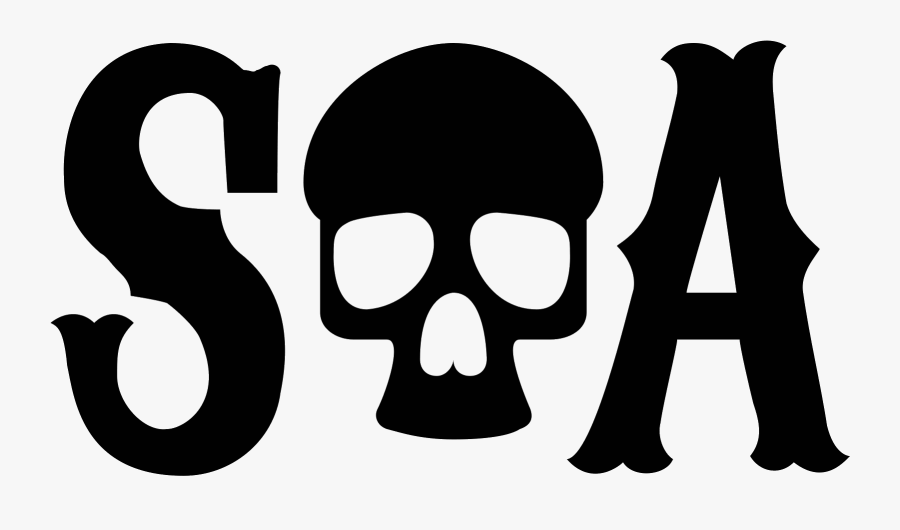 Anarchy Clipart Anarchy Symbol - Sons Of Anarchy Logo Png, Transparent Clipart