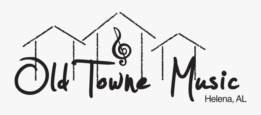 Old Towne Music Helena - Calligraphy, Transparent Clipart