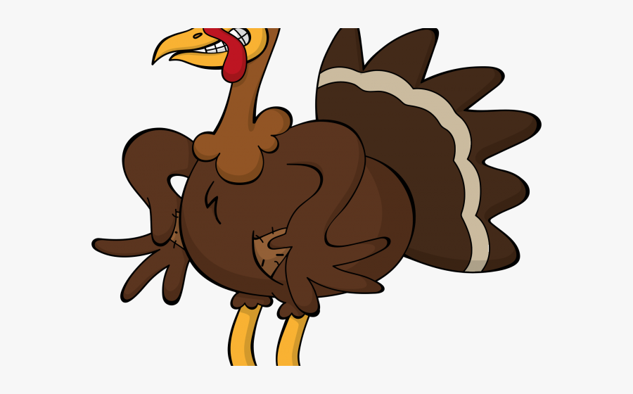 Scared Turkey Clipart - Thanksgiving Clipart Turkey , Free Transparent ...