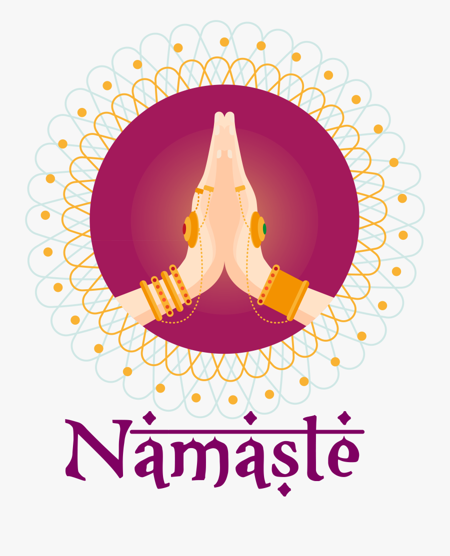 Indian Clipart Namaste - Namaste Clipart Png, Transparent Clipart
