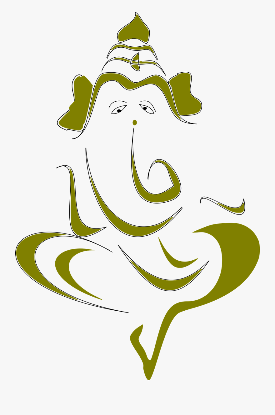 Ganesh Printing On T Shirt, Transparent Clipart