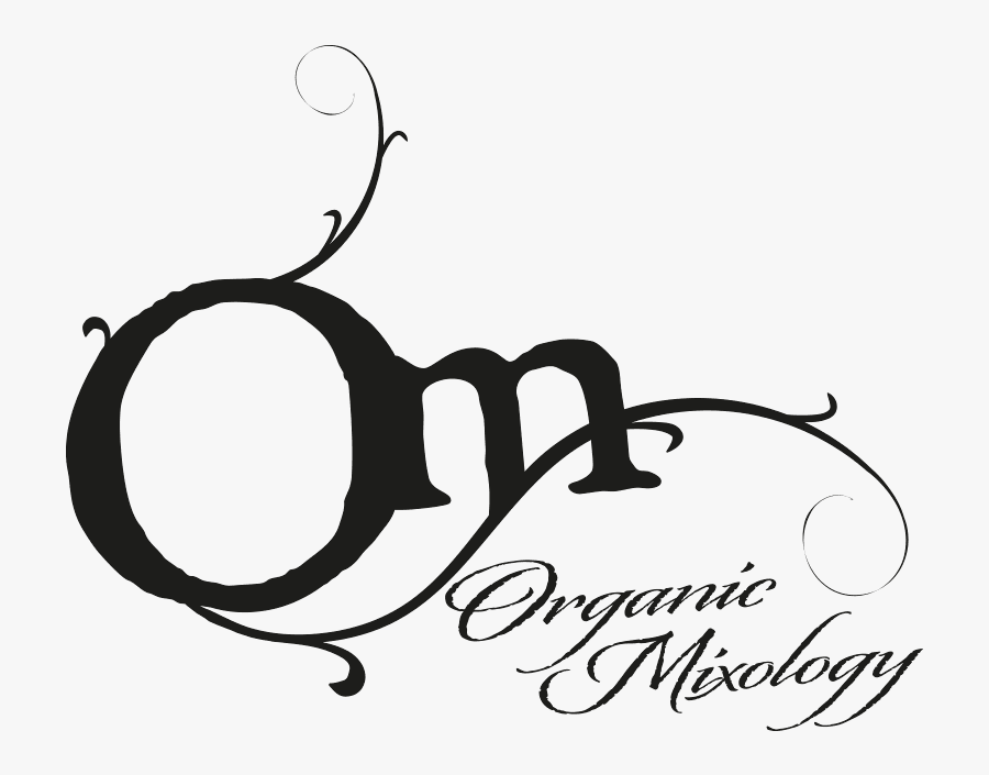 Logo - Om Organic Mixology Logo, Transparent Clipart