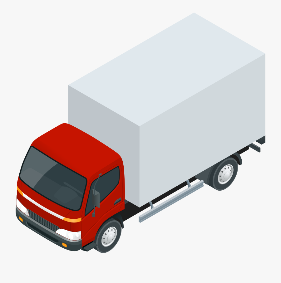 Red Truck Png Clip Art, Transparent Clipart