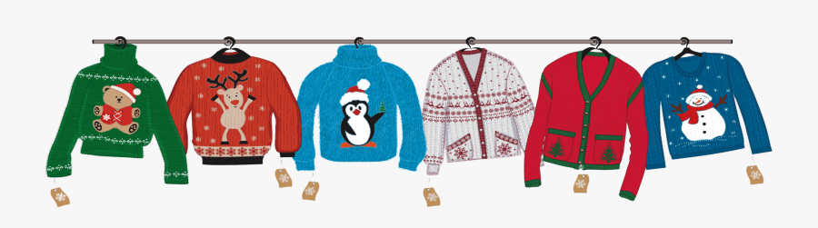 Clipart Christmas Jumper - Christmas Jumper Day 2018, Transparent Clipart