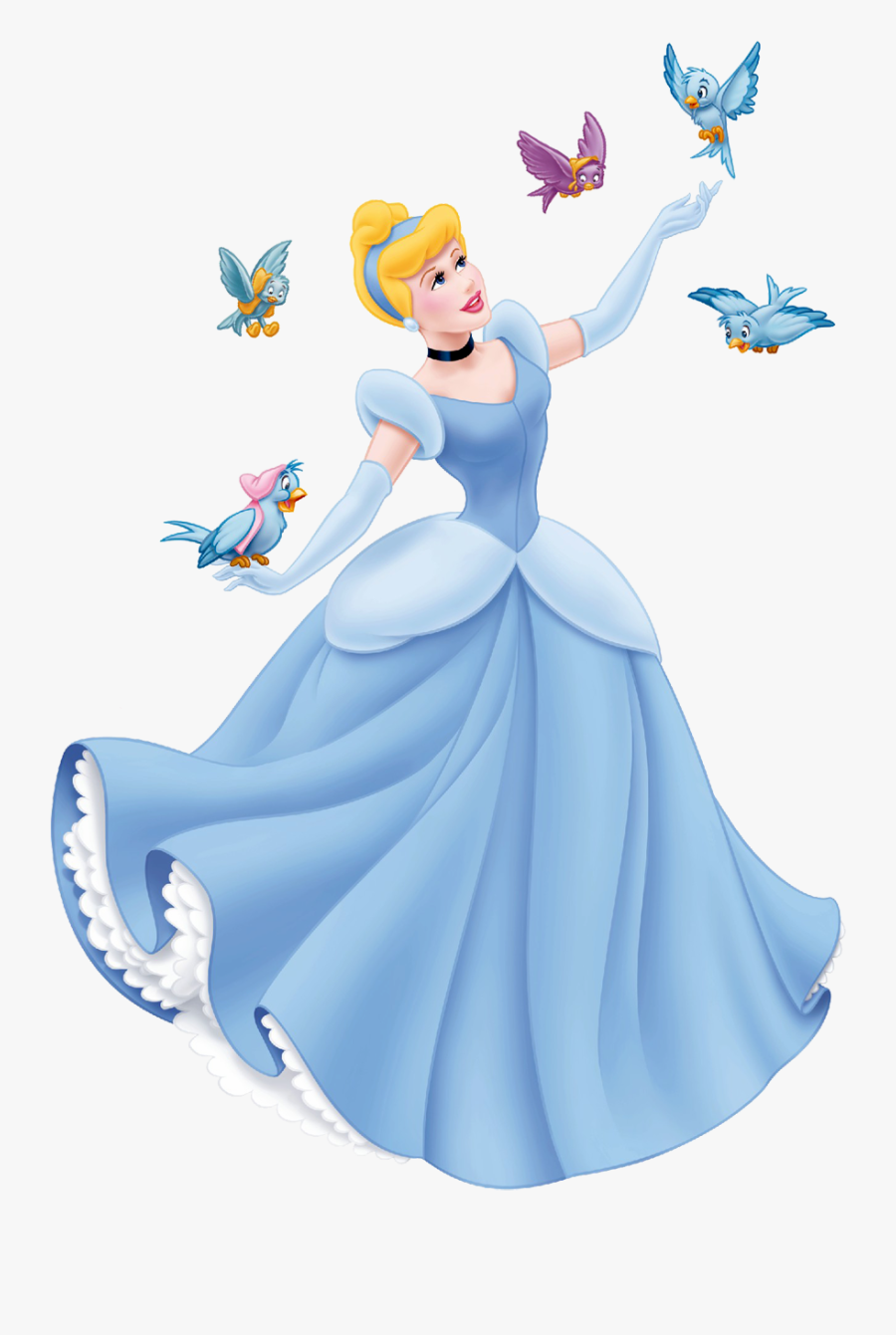 Cinderella Clipart, Transparent Clipart