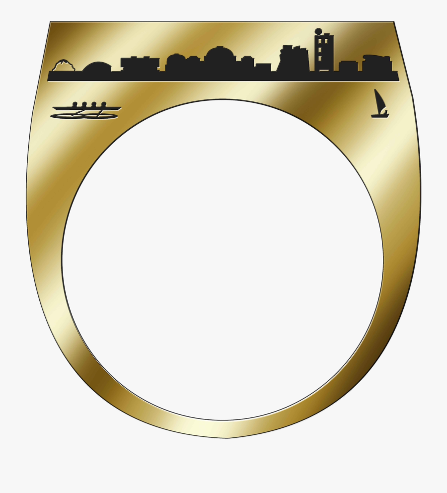 Class Of 2018 Brass Rat Boston Skyline - Circle, Transparent Clipart