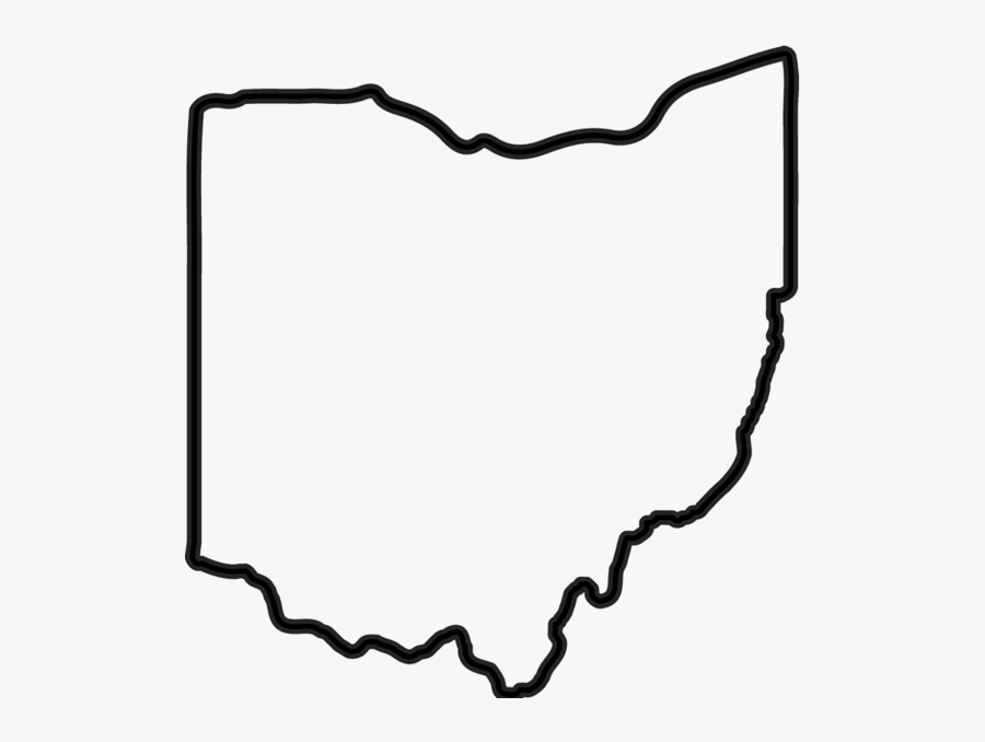 Ohio State Outline Png, Transparent Clipart