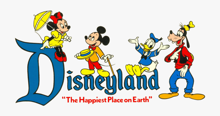 Disneyland Logo The Happiest Place On Earth, Transparent Clipart