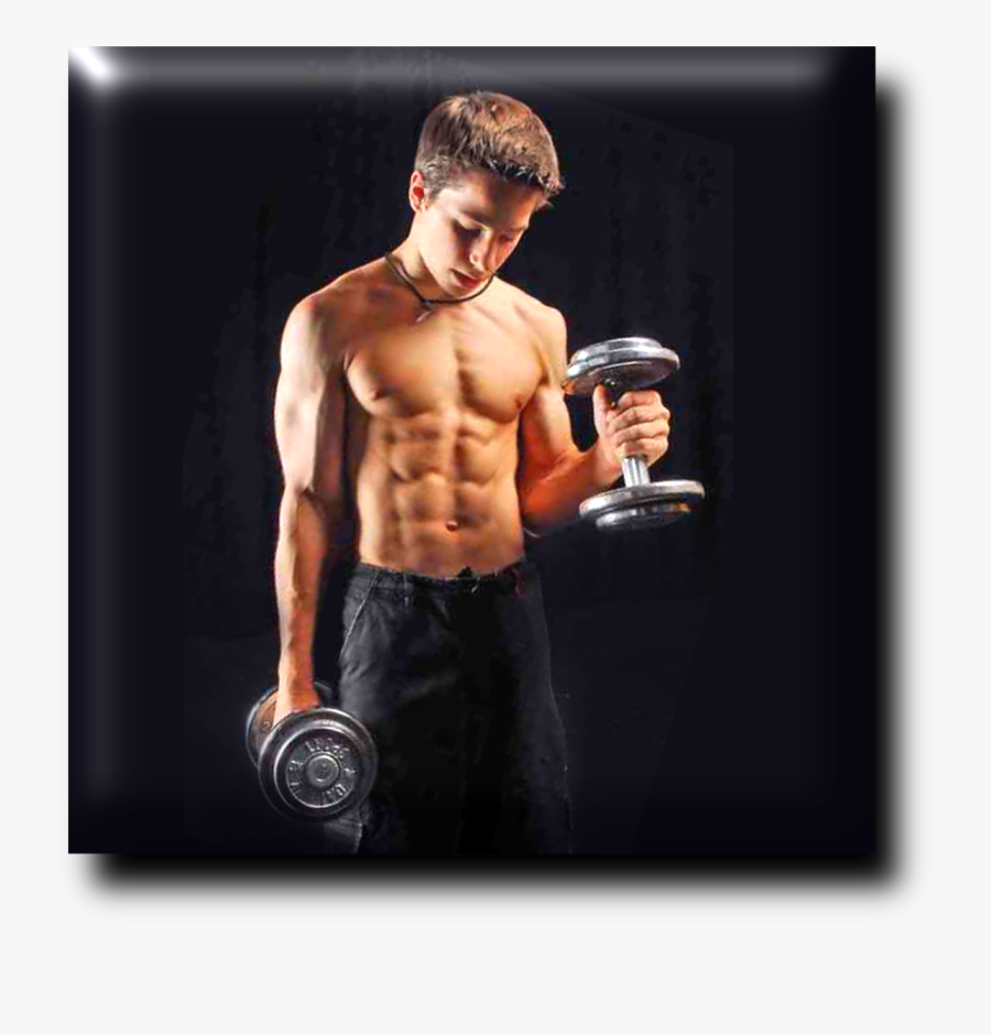 Transparent Fitness Man Png - Biceps Curl, Transparent Clipart