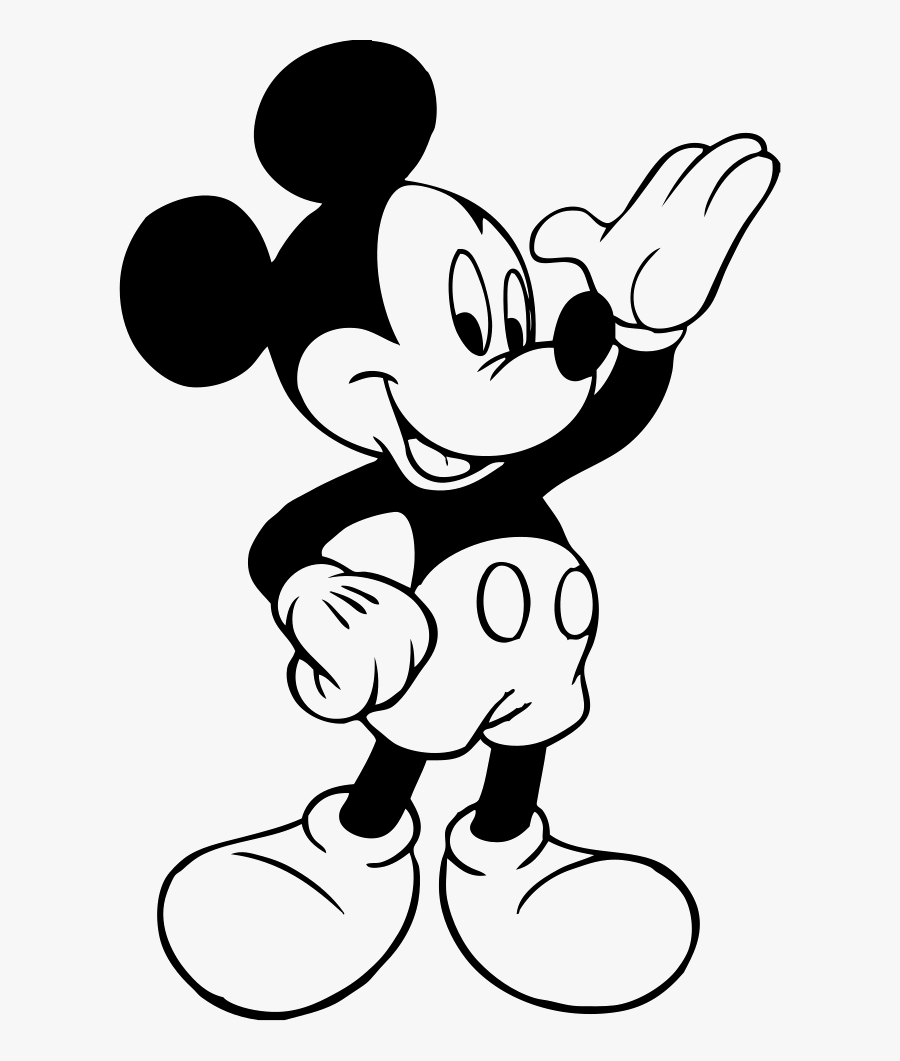Svg Royalty Free Library Minnie Mouse Black And White Mickey Mouse Rangoli Designs Free Transparent Clipart Clipartkey