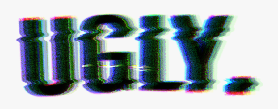 #memezasf #ugly #glitch #glitcheffect #glitchy #glitched - Graphic Design, Transparent Clipart