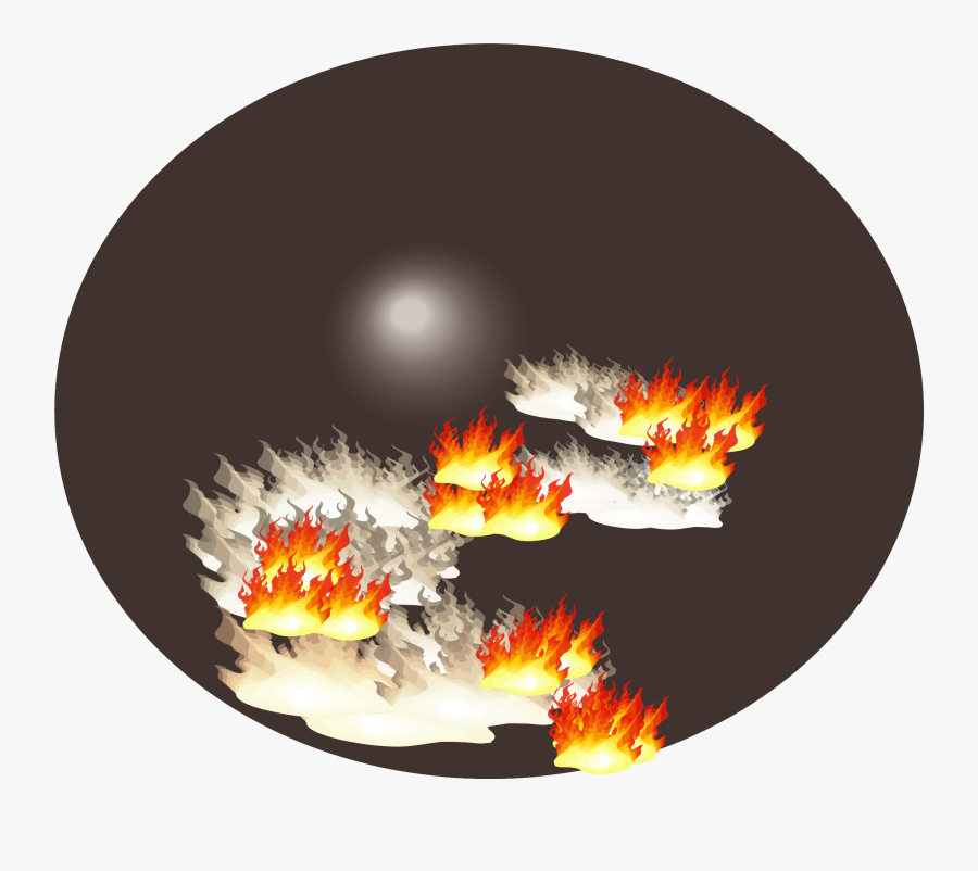 Forest Fire Clipart - Wildfire, Transparent Clipart