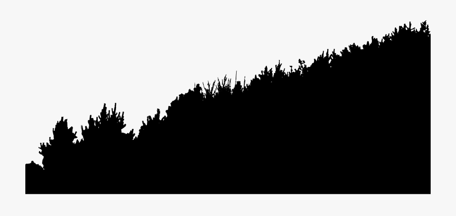 Hill Silhouette Png, Transparent Clipart