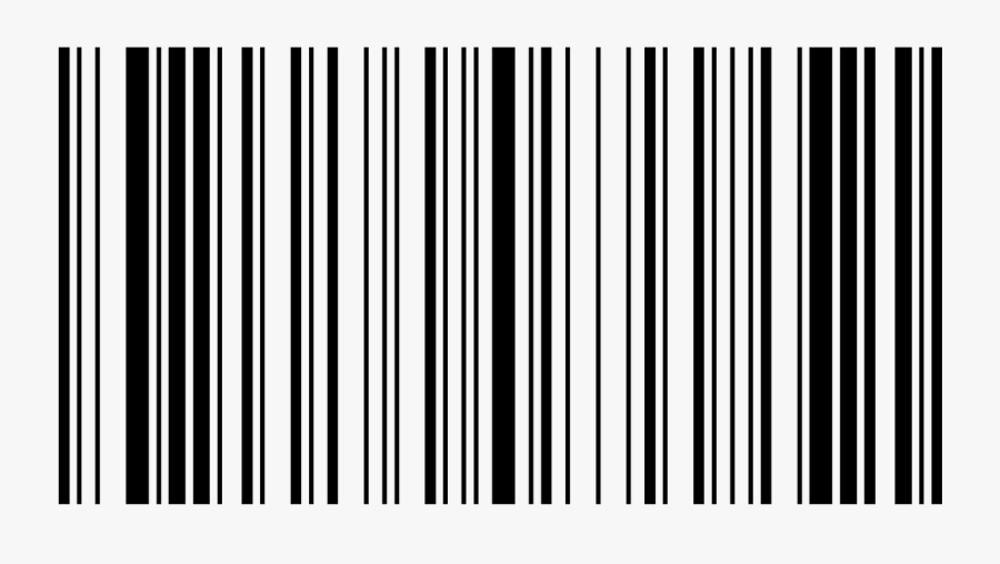 Barcode Laser Code Black Png Image - Useless Barcode, Transparent Clipart