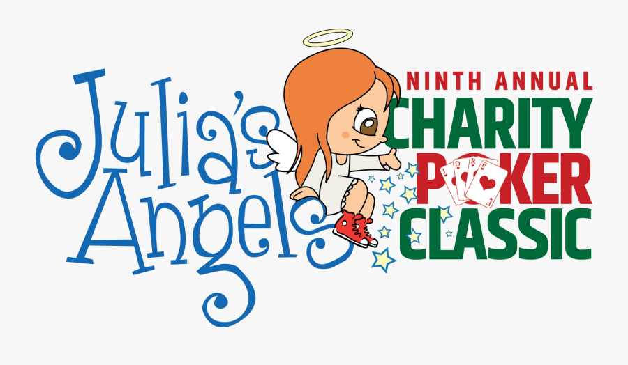 Julia"s Angels Jdrf Charity Poker Event - Cartoon, Transparent Clipart