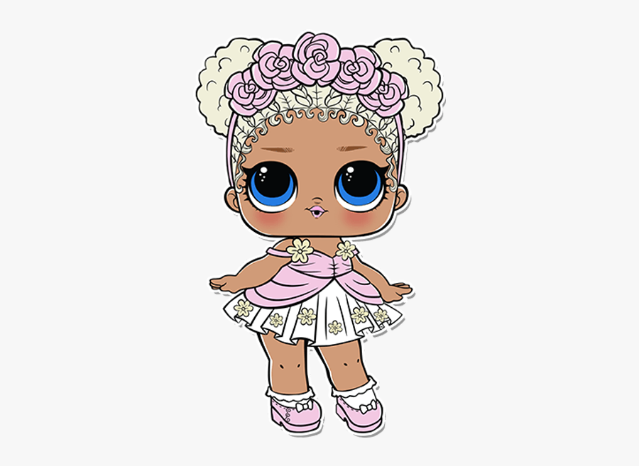 Flower Girl Lol Doll, Transparent Clipart