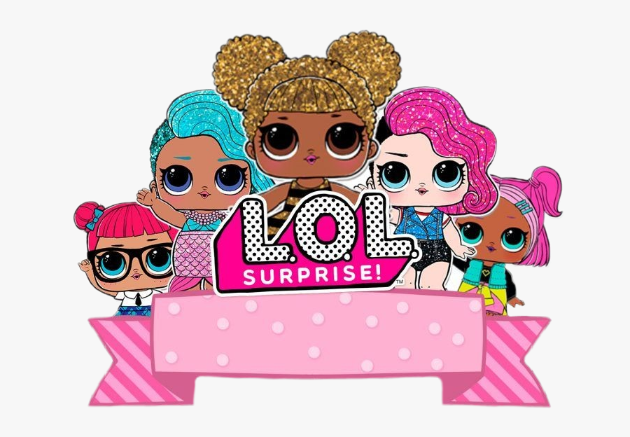 #lolsurprise #muñecaslol #lolsurprisedoll #lolsurprise - Topo De Bolo Lol, Transparent Clipart