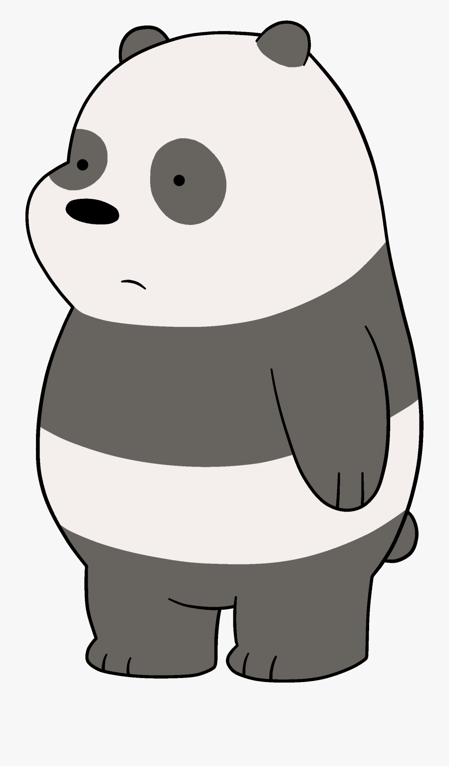 Panda From We Bare Bears - We Bare Bears Panda Cub, Transparent Clipart