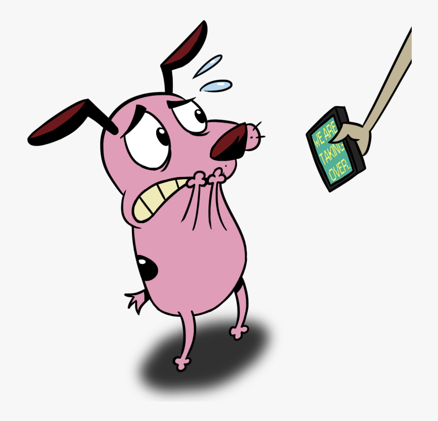 Courage The Cowardly Dog Png , Png Download - Courage Tge Cowardly Dog Clipart, Transparent Clipart