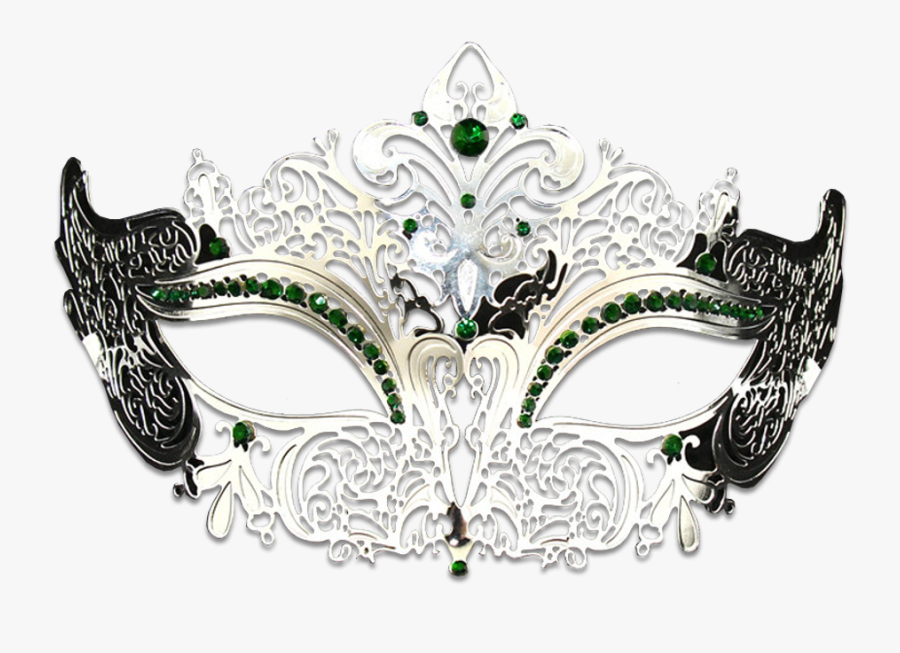 Silver Masquerade Mask Clipart - Silver Masquerade Mask Png, Transparent Clipart
