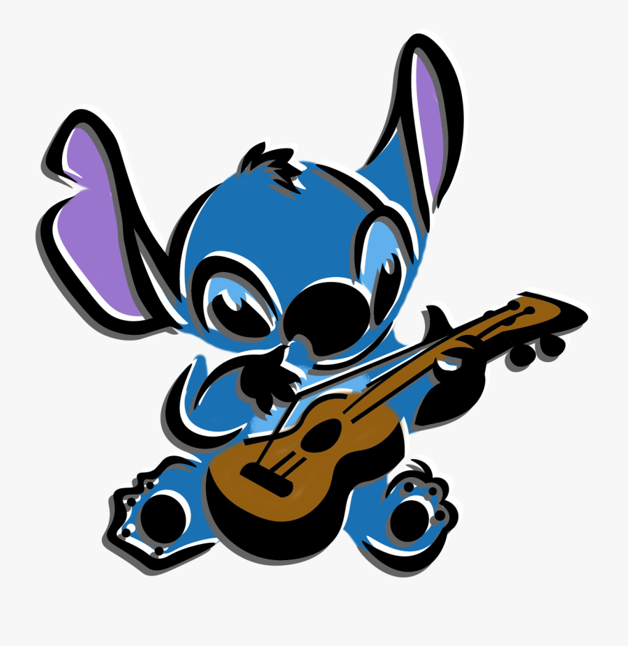 Lilo And Stitch Stencil, Transparent Clipart