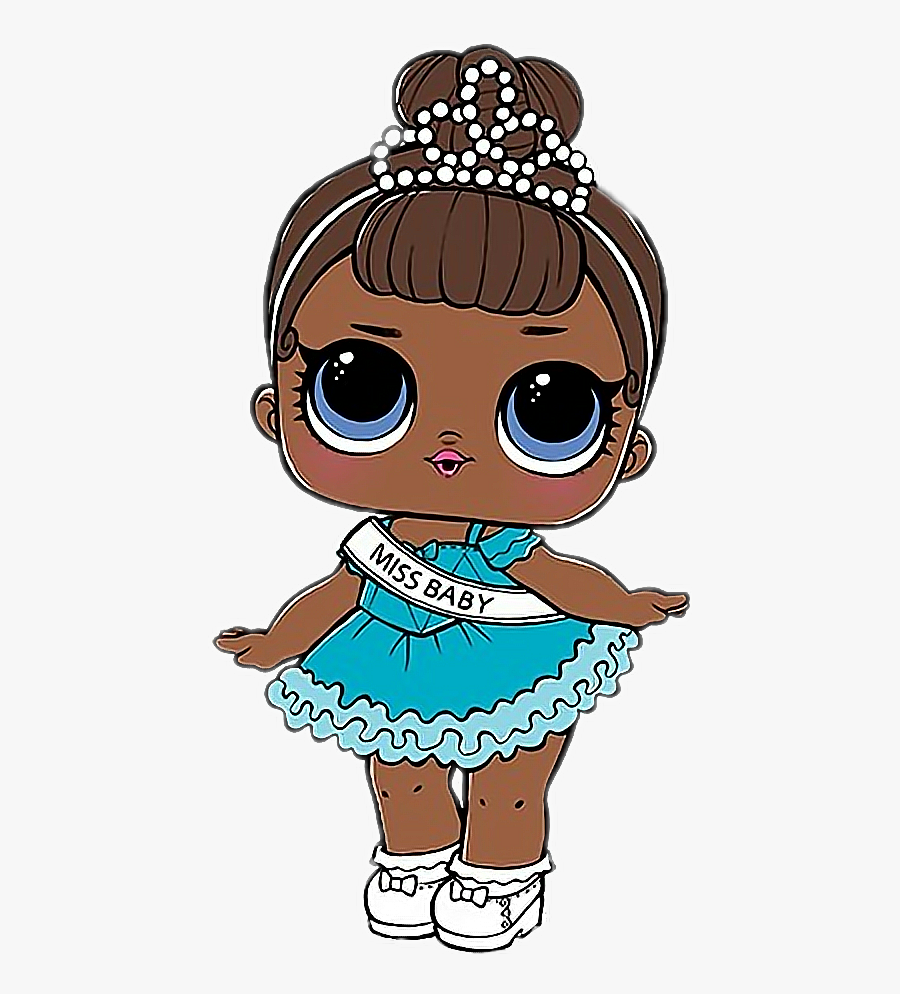 #dollprincess #princess #lolsurprise #lol 
#loldoll - Miss Baby Lol Doll, Transparent Clipart