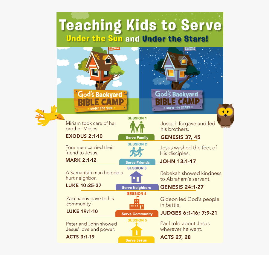 Gods Big Backyard Clipart - Teaching Kids To Serve Under The Sun, Transparent Clipart