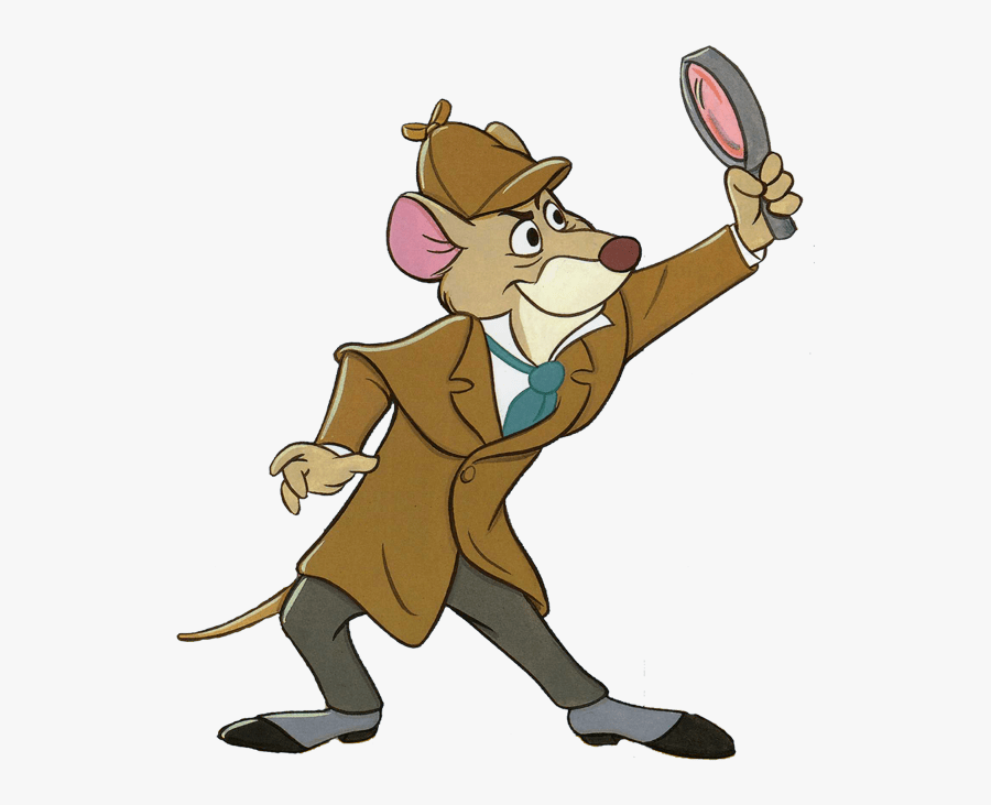 Transparent Sherlock Holmes Clipart Free - Great Mouse Detective Png