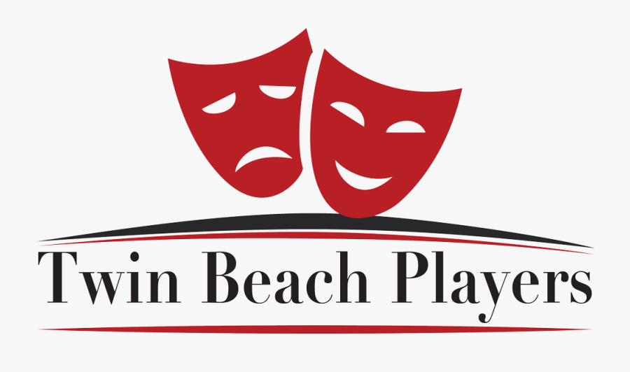 Twin Beach Players Logo Website Logo, Transparent Clipart