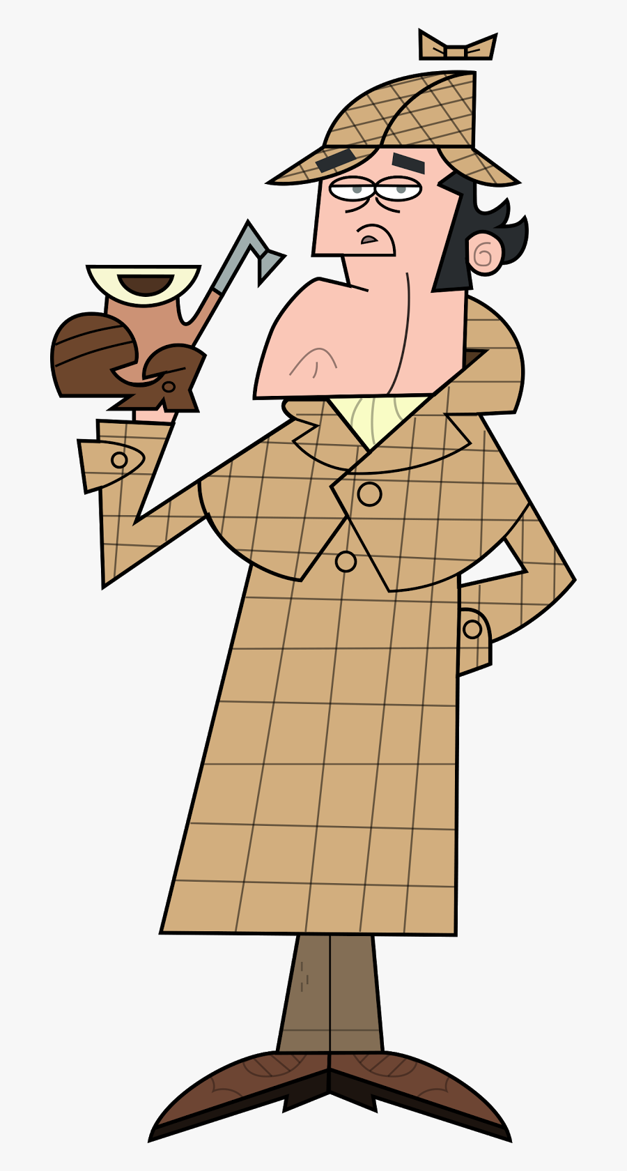 Sherlock Holmes Fairly Oddparents, Transparent Clipart
