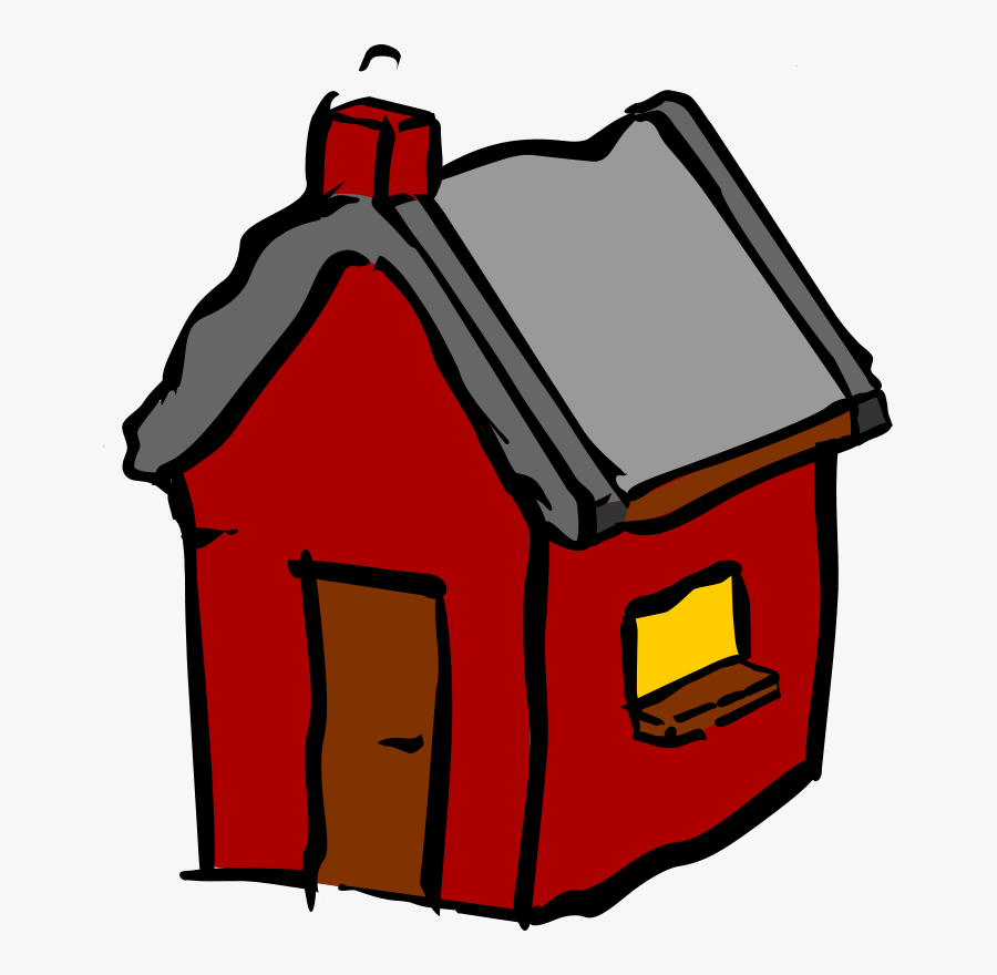 Little Shed - Red Shed Clip Art, Transparent Clipart