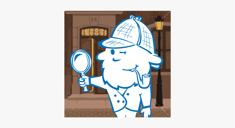 Sherlock Holmes Captain - Illustration, Transparent Clipart