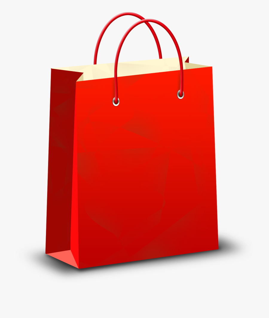 Paper-bag - Transparent Background Shopping Bag Png, Transparent Clipart