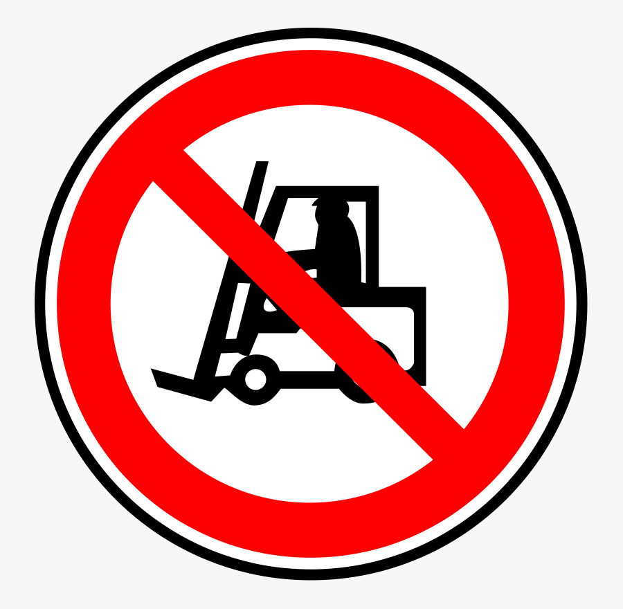 Don T Use Forklift, Transparent Clipart