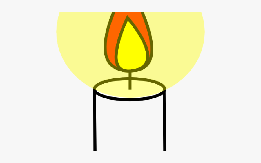 Transparent Cartoon Candle, Transparent Clipart