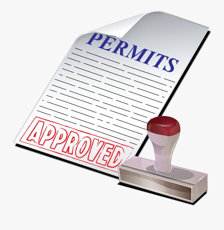 Permit Png, Transparent Clipart