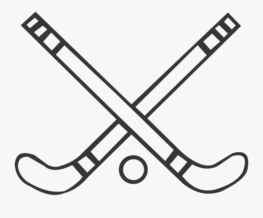 Field Hockey - Pretzels Black And White, Transparent Clipart