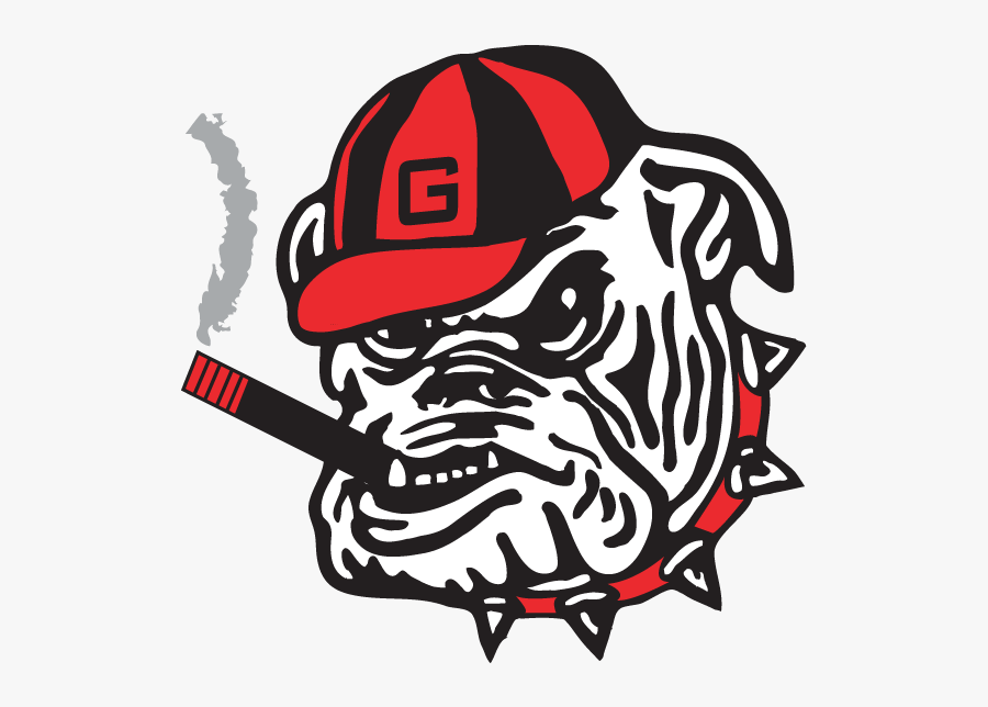 Clip Art Georgia Bulldog Logo Clip Art - University Of Georgia Bulldogs Logo, Transparent Clipart