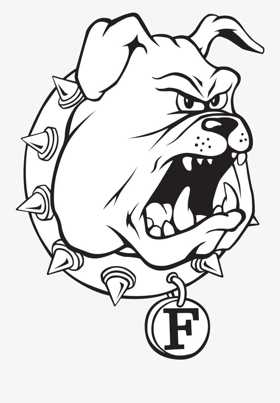 Clip Art Clip Library Stock Basketball - Ferris State University Bulldog, Transparent Clipart