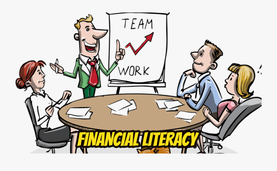 Books Clipart Literacy - Meetings At Work Cartoon, Transparent Clipart