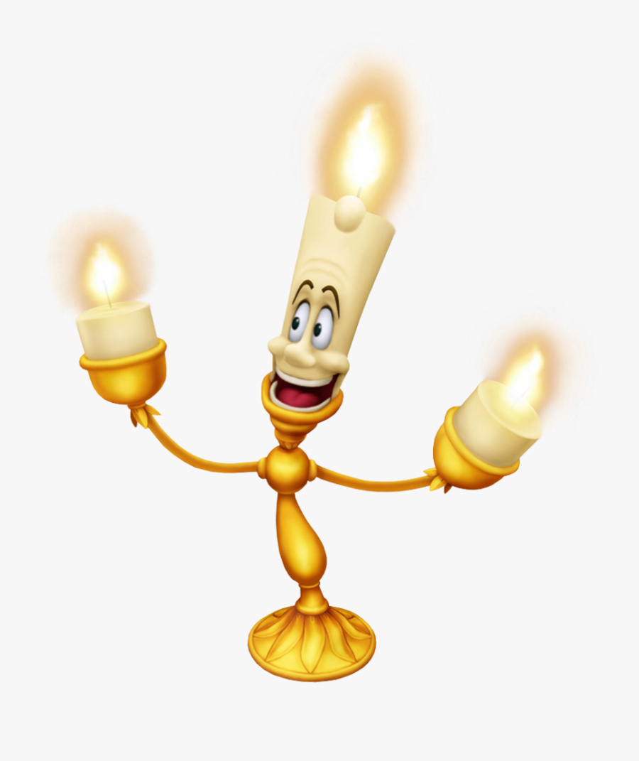 Optimized Lumiere Beauty And The Beast Hq Cliparts - Beauty And The Beast Characters Png, Transparent Clipart