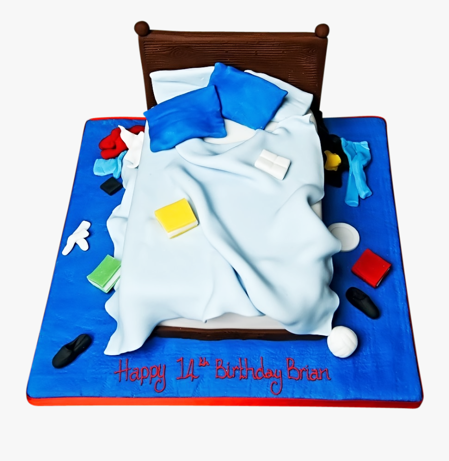 Bed Clipart Unmade - Boys Birthday Cakes, Transparent Clipart
