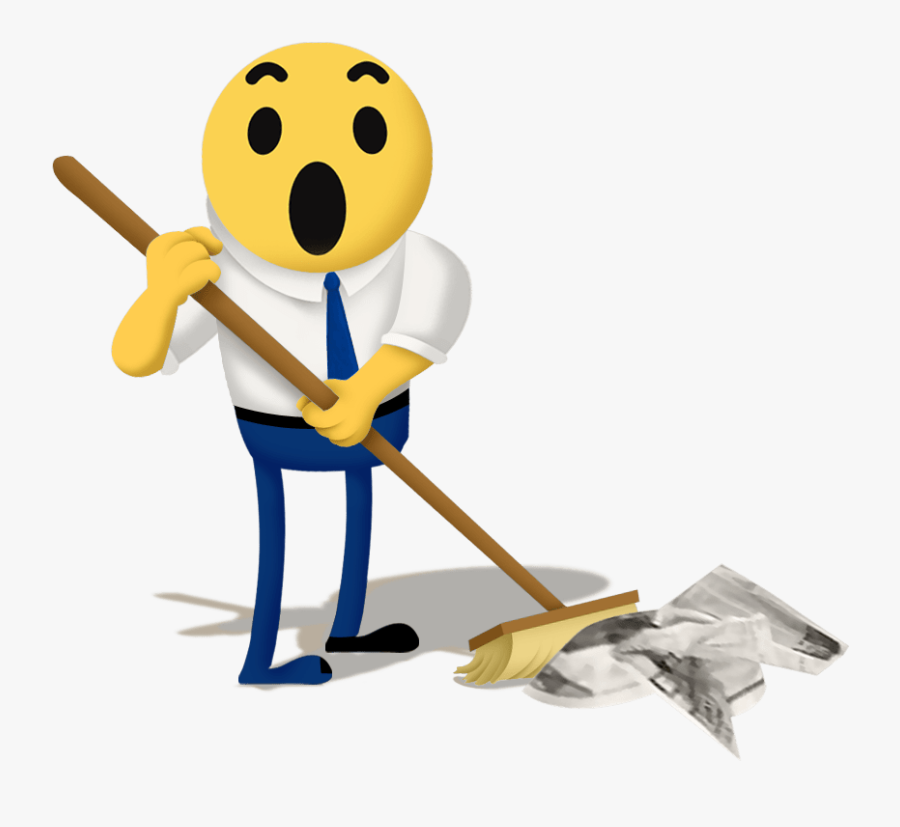 Sweeping Clip Art - Sweeping Emoji, Transparent Clipart