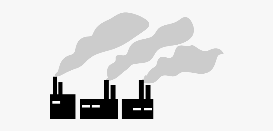 Svg Free Smoke Pollution Environmental Destruction - Pollution Factory Transparent Background, Transparent Clipart
