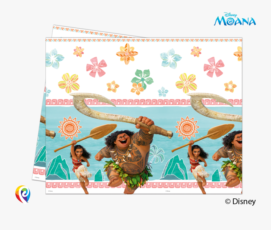 Moana Party Supplies From Www - Moana Tablecloth, Transparent Clipart