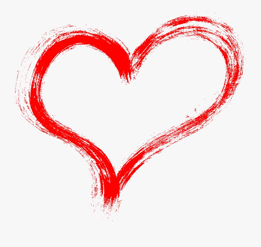 Paint Brush Heart Png , Free Transparent Clipart - ClipartKey